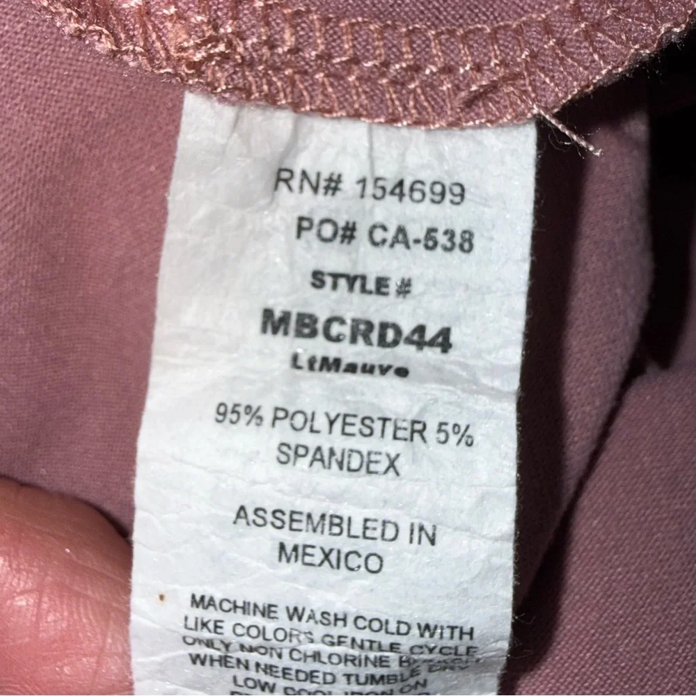 Mother Bee Maternity stretchy maxi dress mauve 3/4 sleeve XL - Picture 8 of 9